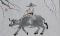 Boy On Water Buffalo